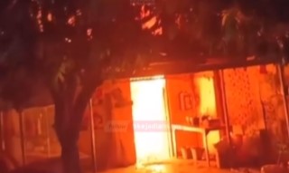 Kebakaran Gudang Buku di Palebon Semarang