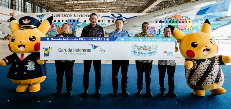 Kolaborasi Garuda Indonesia dan Pokemon