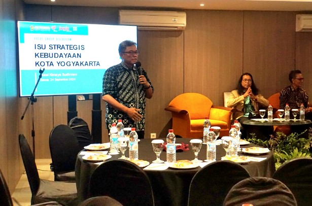 Dinas Kebudayaan Kota Yogya Gelar FGD, Bahas Isu Strategis Kebudayaan Kota Yogyakarta