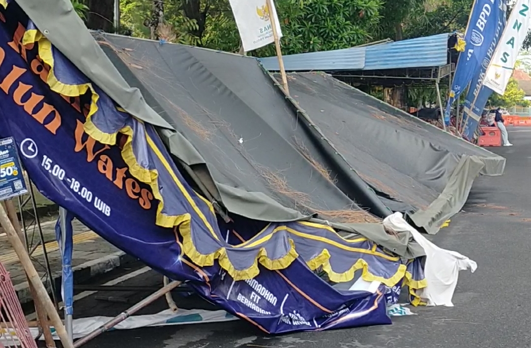 Polisi Benarkan Penabrak Tenda Pasar Ramadhan dalam Kondisi Mabuk