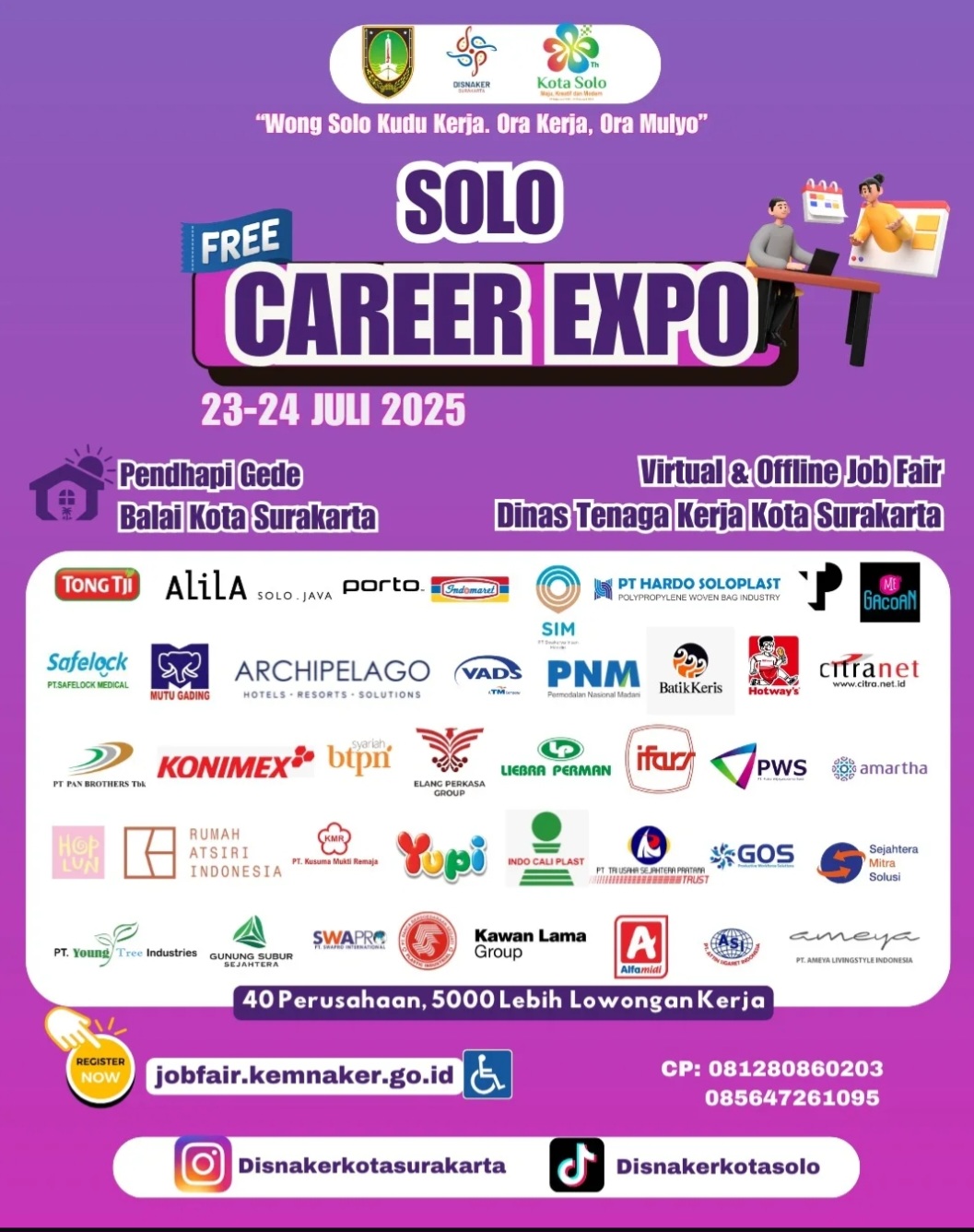 Job Fair Solo Career Expo 2025