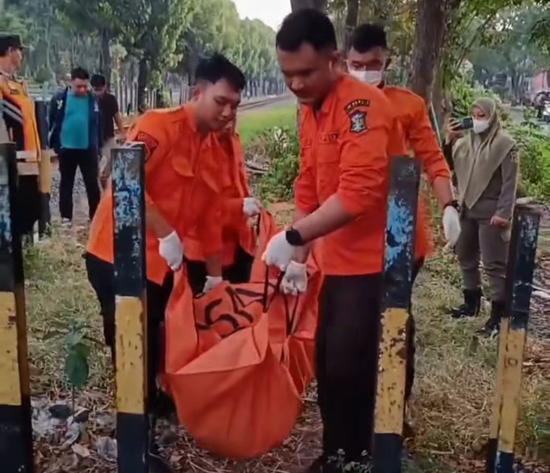 Pria Ditemukan Tewas Tertabrak Kereta