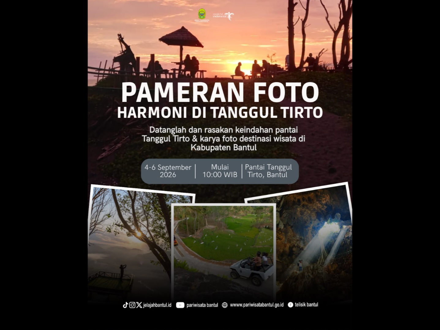 Pameran Harmoni di Tanggul Tirto Ajak Wisatawan Kenali Wajah Lain Pariwisata Bantul