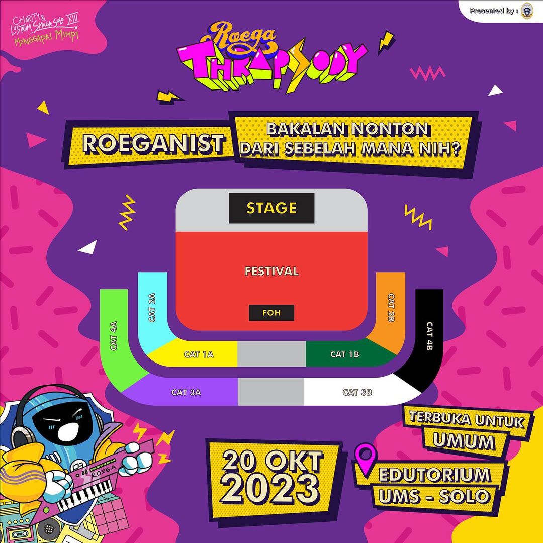 Info Konser Sheila On 7 di Solo Oktober 2023, Cek Jadwal dan Seat Map-nya Di Sini!
