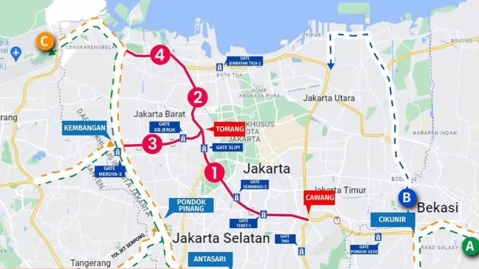 Rute Alternatif Angkutan Barang saat KTT ASEAN 2023