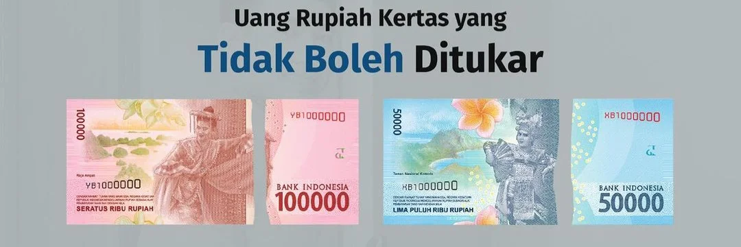 Syarat Tukar Uang Sobek di Bank