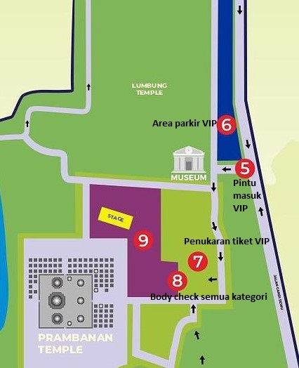 tempat parkir prambanan jazz 2023 dimana