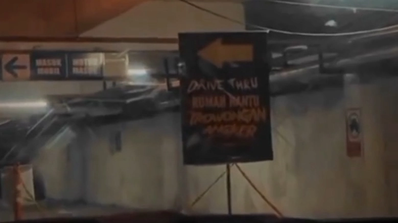 Wahana Rumah Hantu Drive THRU di Malang