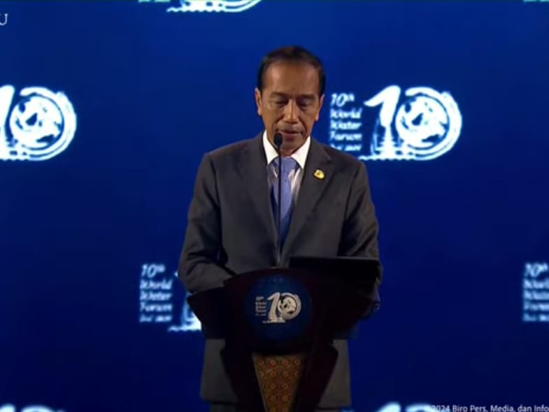 Jokowi Buka World Water Forum ke 10 di Bali, Kenalkan Prabowo ke Para ...