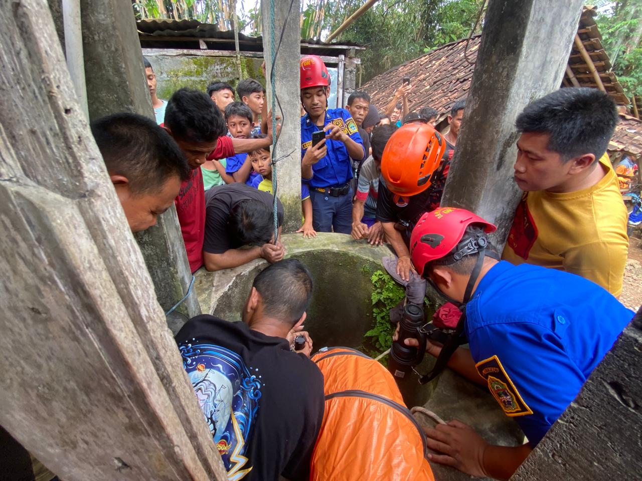 Seorang Pria di Gunungkidul Terperosok ke Sumur Sedalam Belasan Meter, Begini Kondisinya