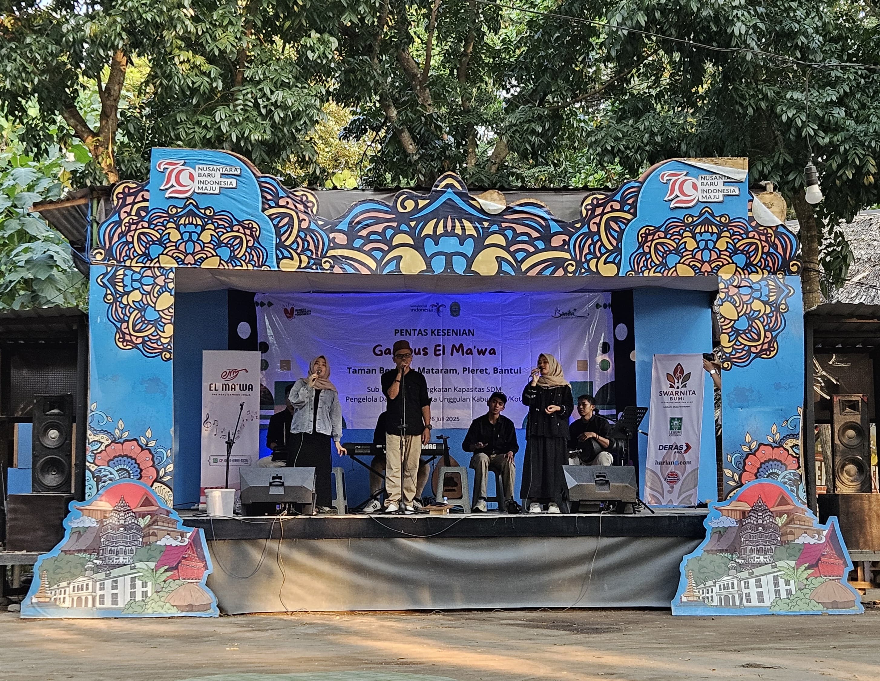 Harmoni Tradisi dan Religi, Gambus El Ma’Wa Tampil Hari Pertama di Lesbumi Music ...