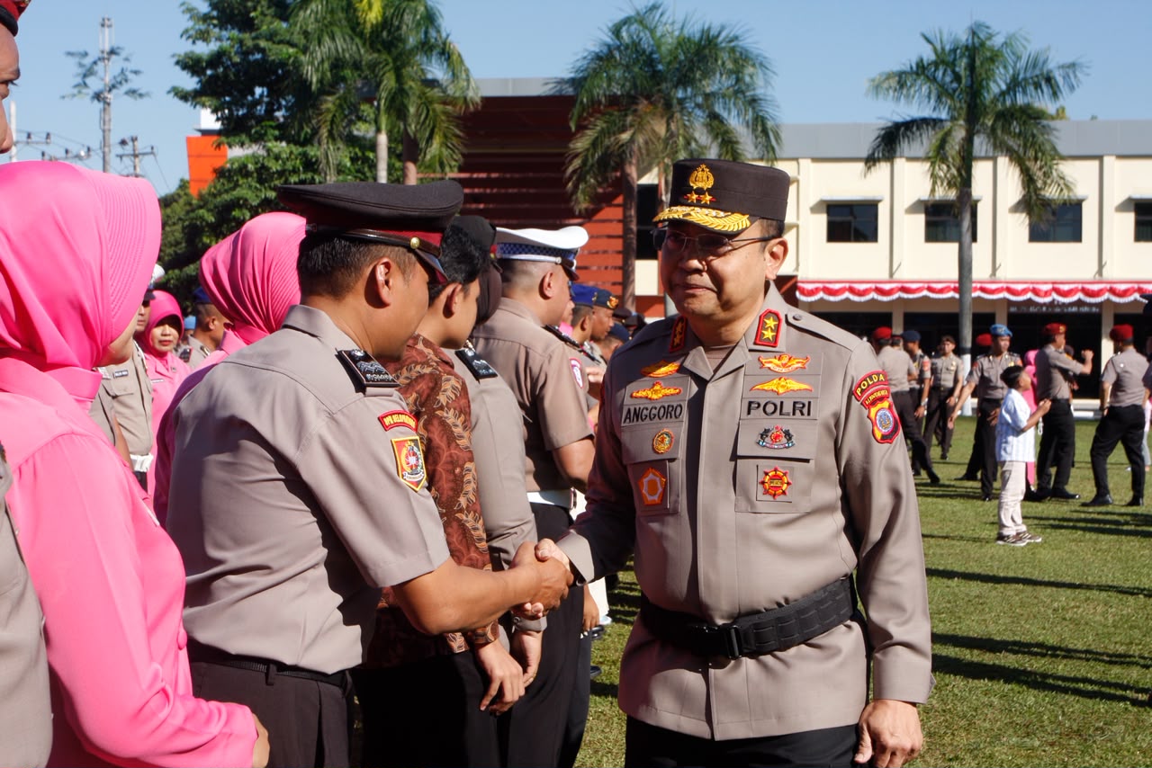 304 Personel Polda DIY Naik Pangkat, Kapolda: Tanggung Jawab Kini Semakin Besar