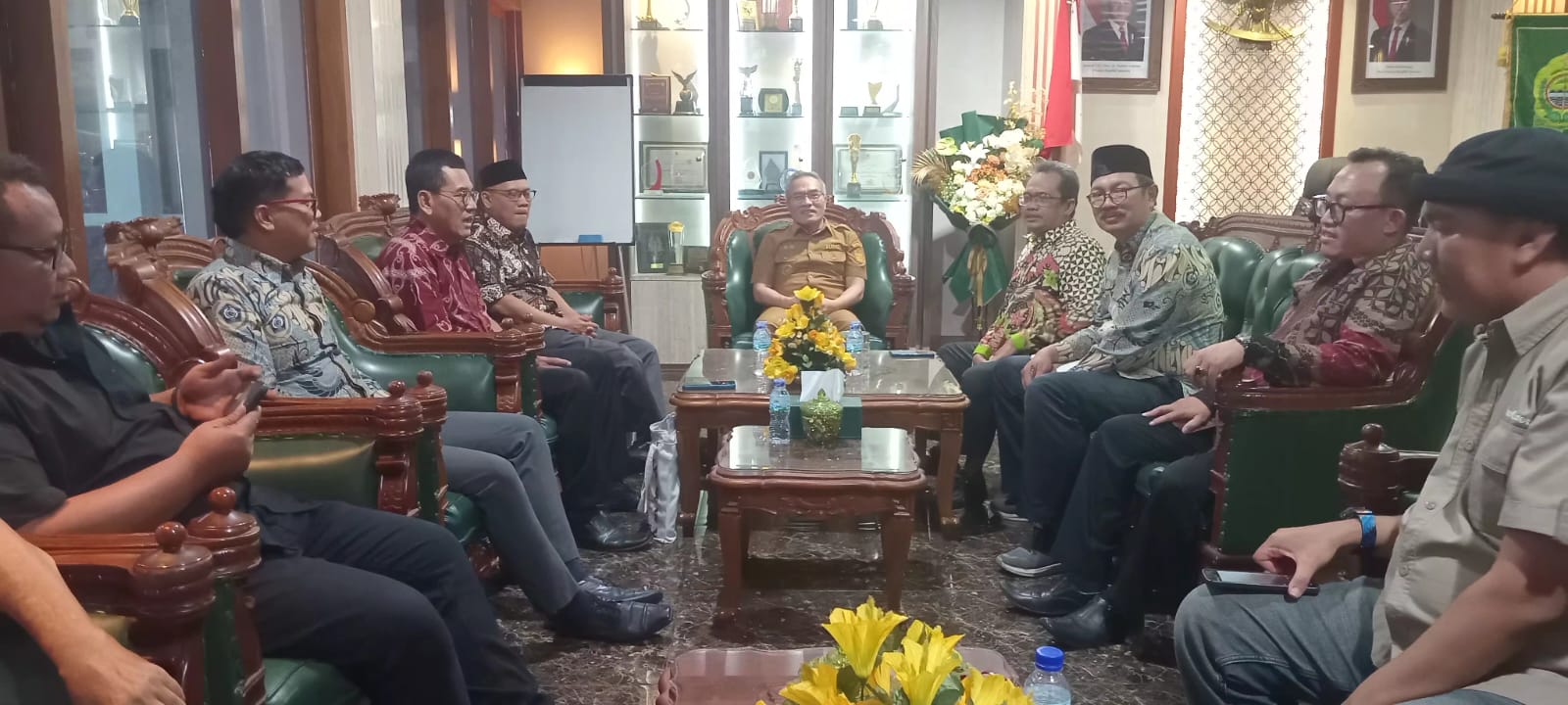 PWI DIY Temui Bupati Bantul, Perkuat Pengusulan Udin Jadi Pahlawan Nasional