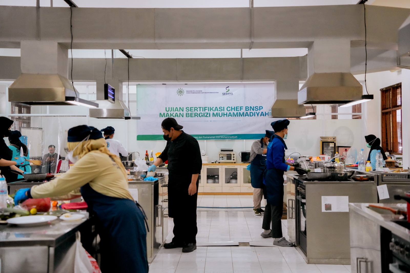 48 Juru Masak MBM Muhammadiyah Ikuti Uji Sertifikasi, Keamanan Pangan Jadi Sorotan