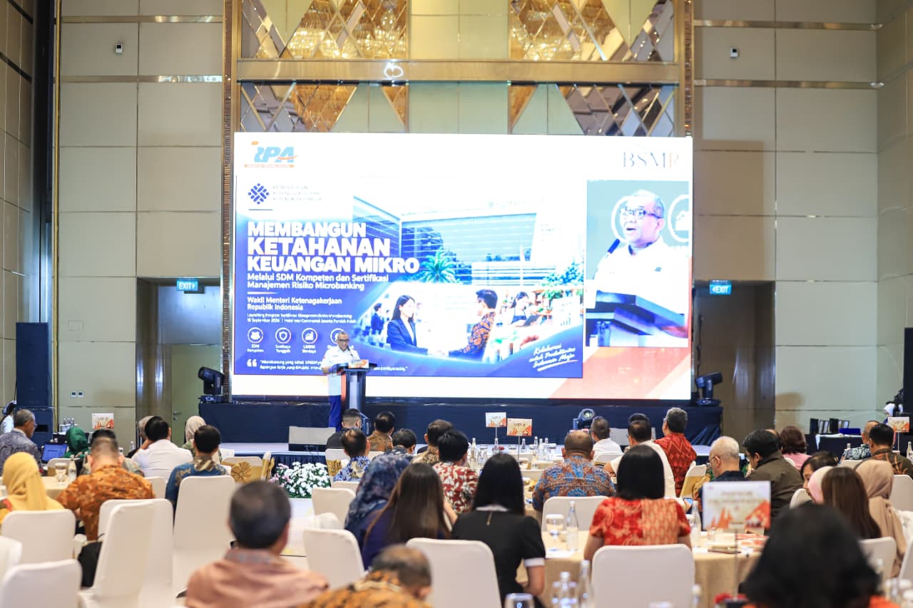 Kemnaker: Sertifikasi SDM Microbanking Jangan Berhenti Jadi Formalitas
