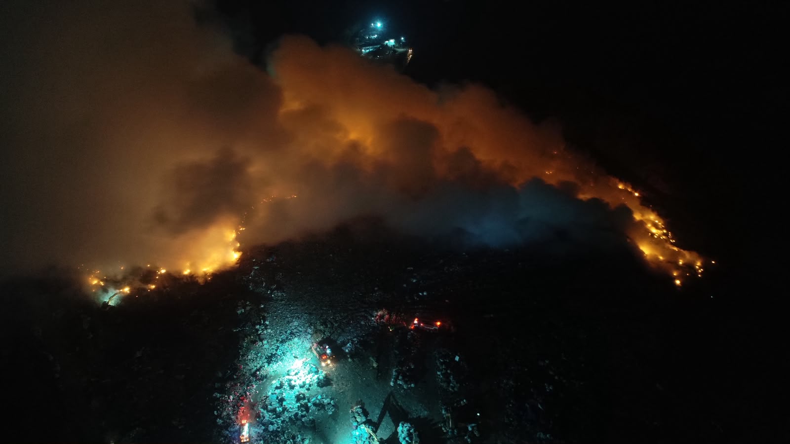 Kebakaran TPA Jatibarang Semarang Belum Padam, 10 Hektare Lahan Terdampak