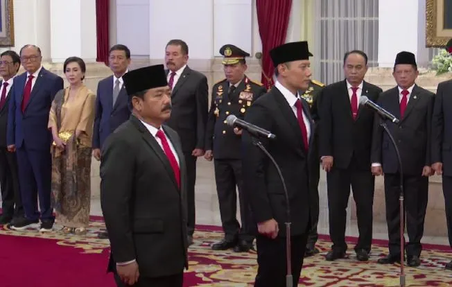 Reshuffle Kabinet Hari Ini, AHY dan Hadi Tjahjanto Jadi Menteri Baru