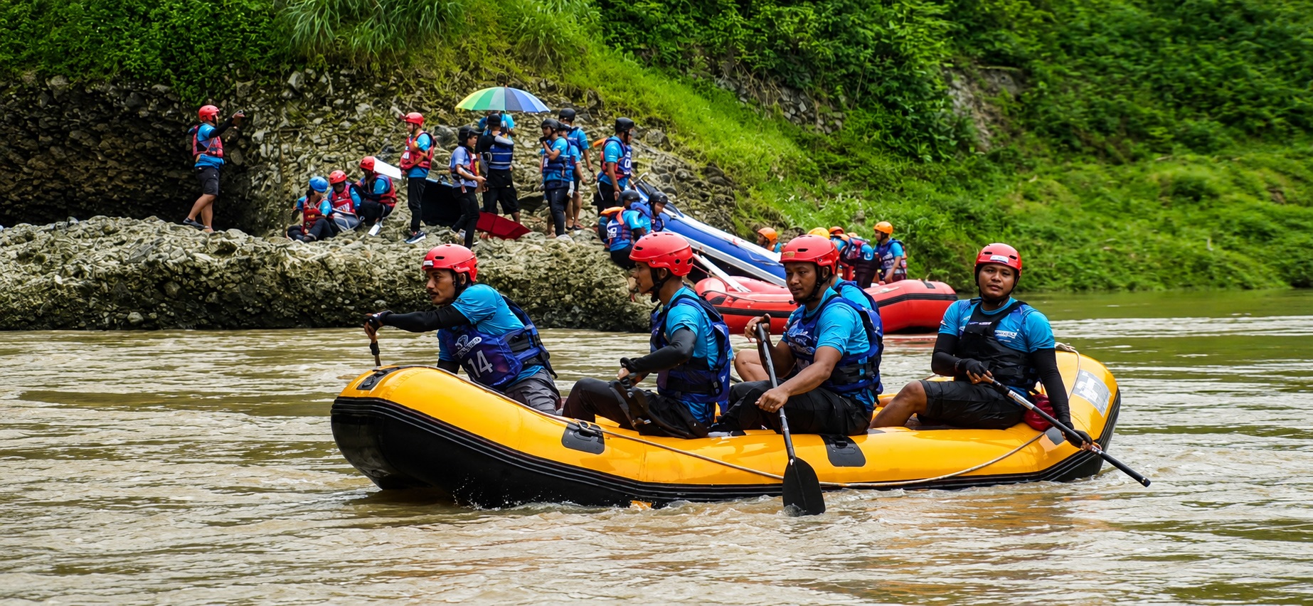 Arung Jeram Kali Progo Miliki Tingkat Kesulitan Kelas Dunia, Peserta Disarankan Berpengalaman
