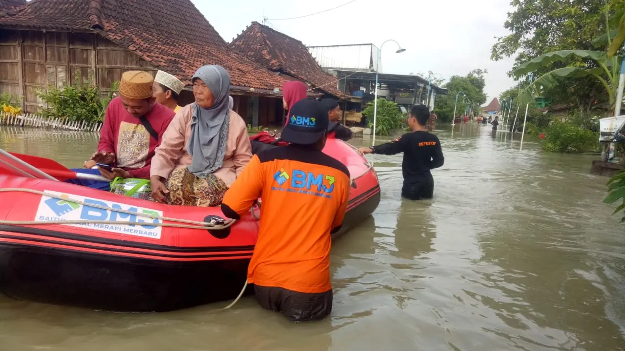 6 Tanggul Di Demak Jebol Rendam 89 Desa Hingga 80 Sentimeter - Hariane.com