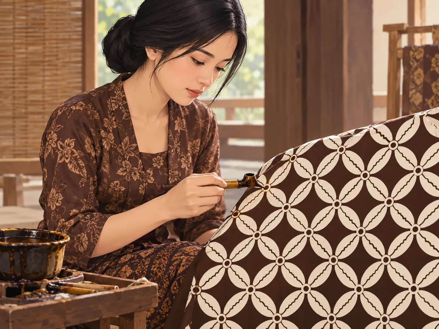 Batik Kawung dan Filosofinya, Simbol Pengendalian Diri dalam Budaya Jawa