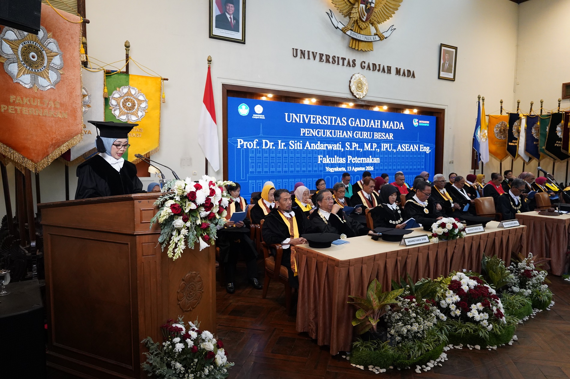 Guru Besar Baru Fapet UGM Soroti Ancaman Perubahan Iklim terhadap Masa Depan Peternak