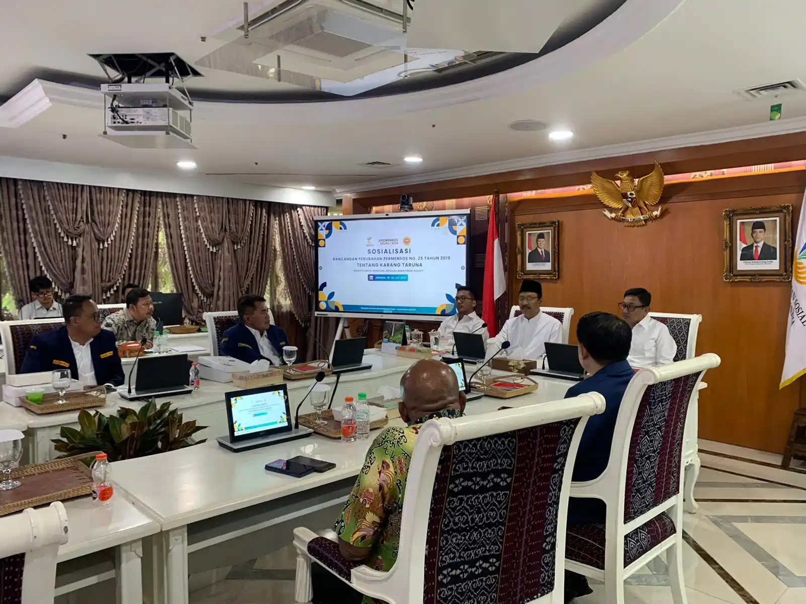 Seluruh Pengurus Karang Taruna Dukung Budisatrio Djiwandono, Gus Ipul: Ini Bukti Kedewasaan Organisasi