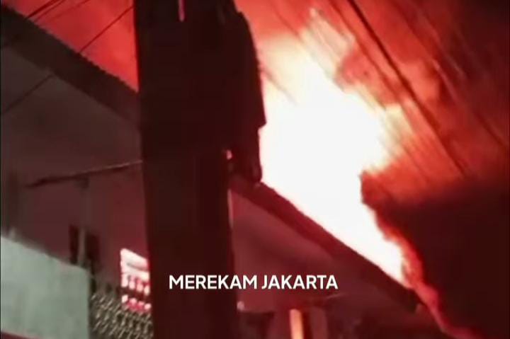 Kebakaran di Jakarta Selatan hari ini