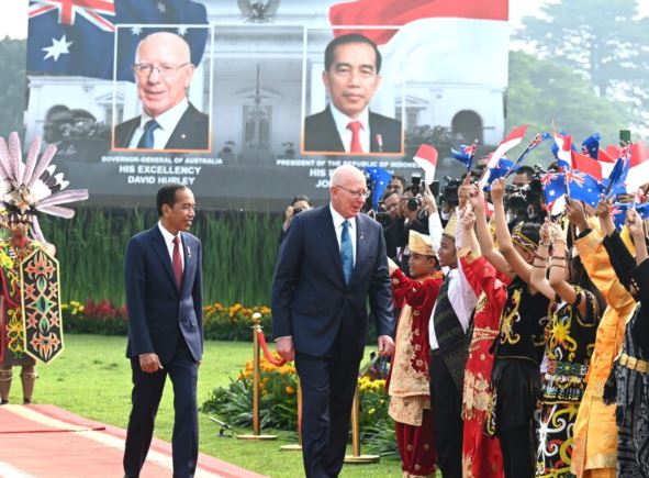 Bertemu Gubernur Jenderal Australia, Jokowi Ingin Perkuat Pengajaran Bahasa Indonesia