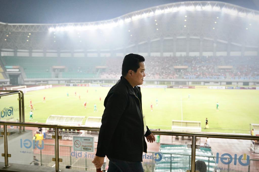 Unggahan Ketua Umum PSSI Erick Thohir Pasca FIFA Batalkan Indonesia Jadi Tuan Rumah Piala ...