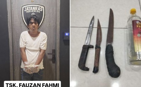 Sakit Hati, Fauzan Si Penjagal Tega Mutilasi Kepala Wanita di Muara Baru Jakut