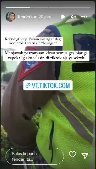 Viral Video Oknum Polisi Arogan, Marahi Pengendara Motor Hingga Ucap Bajingan