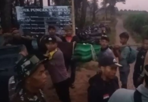 Pendaki Gunung Sagara Meninggal Dunia, Mulutnya Berbusa