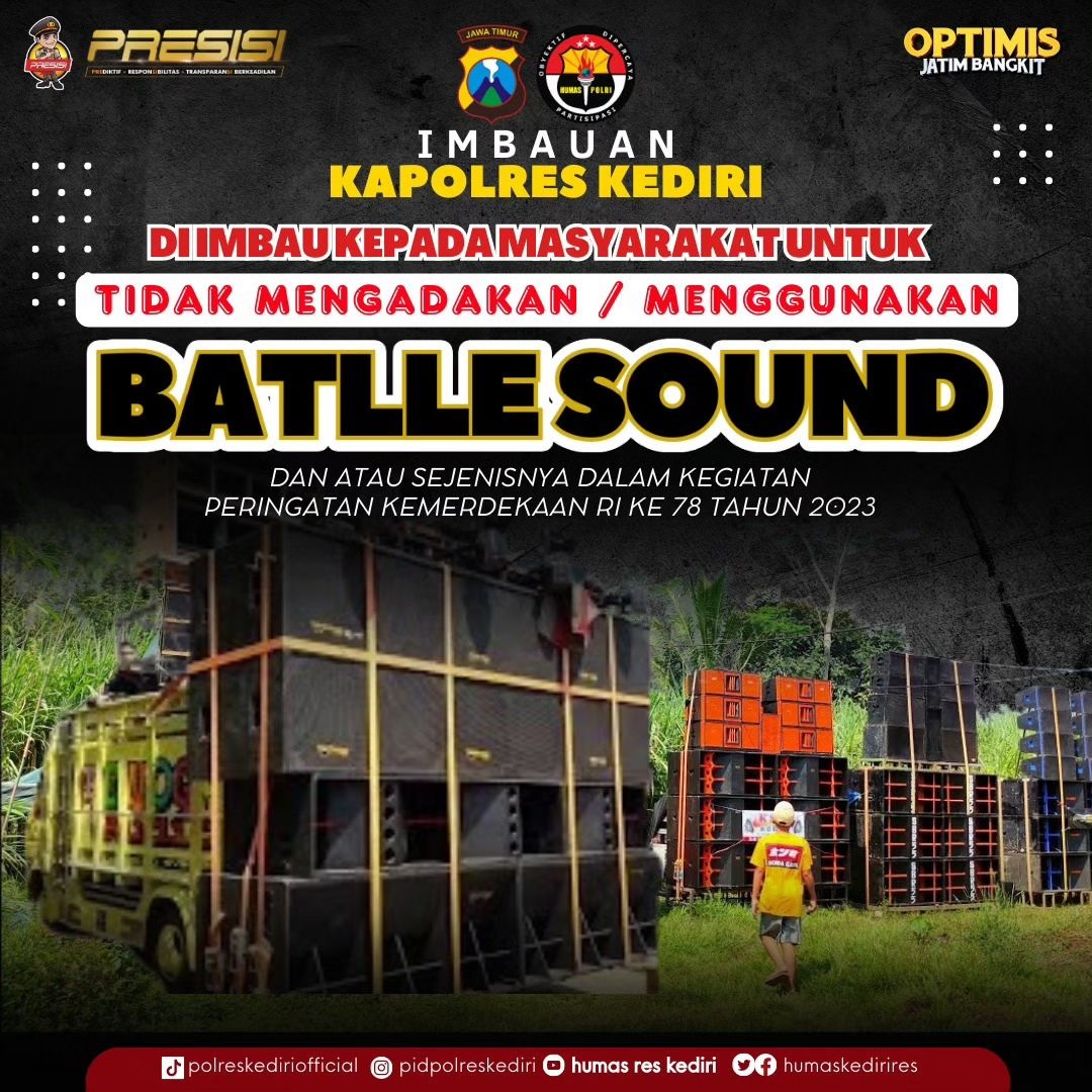 Larangan Battle Sound Karnaval Agustusan 2023 di Jawa Tengah, Masyarakat Wajib Tahu!