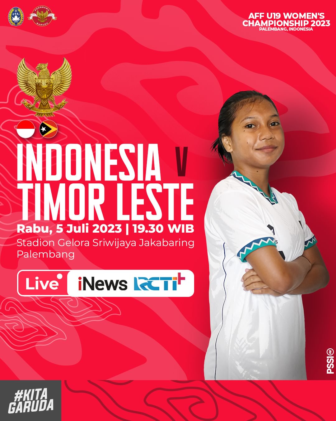 Harga tiket pertandingan AFF U19 Womens Championship 2023