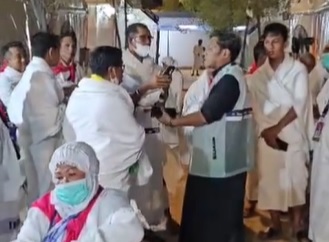 Viral Video Jemaah Haji Terlantar di Arafah Gegara Tak Dapat Tenda