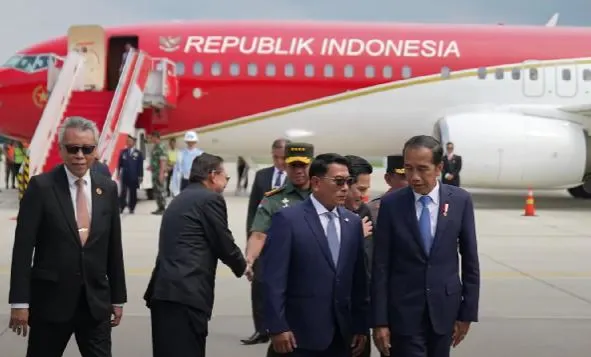 5 Hari Kunjungan Ke Luar Negeri, Presiden RI Joko Widodo Tiba Di ...