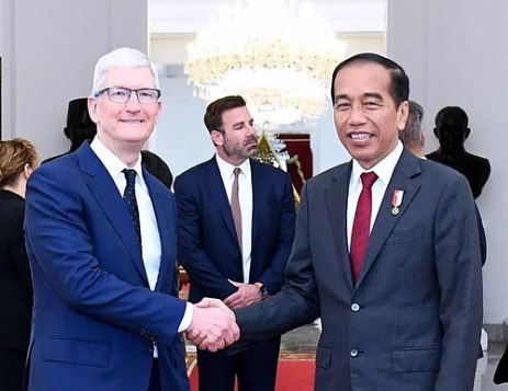 Jokowi Bertemu CEO Apple Tim Cook, Bakal Buka Developer Academy Keempat di Bali