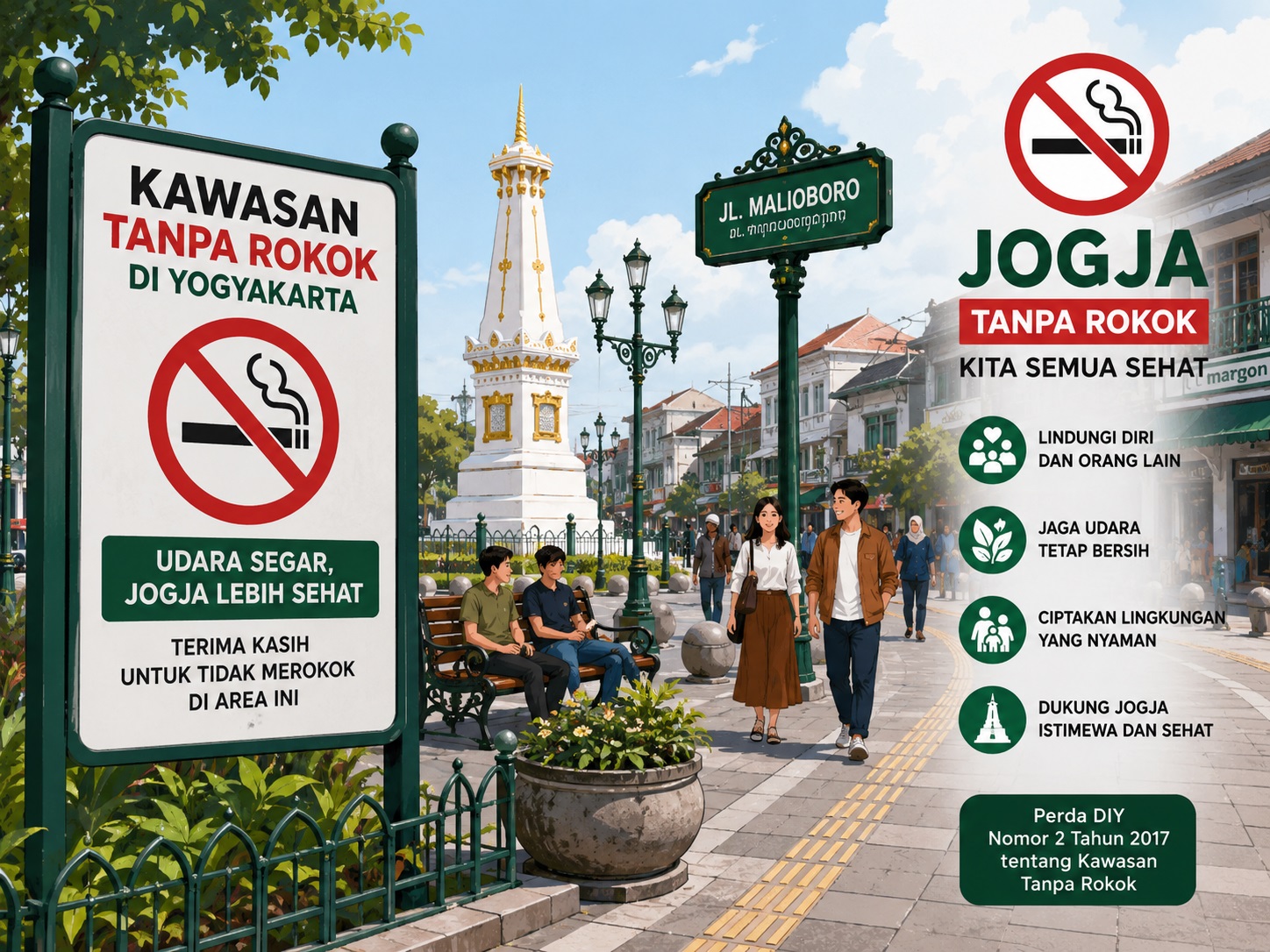 DPRD Yogyakarta Soroti Reklame Rokok di Jalan Protokol, Desak Pemkot Segera Bongkar