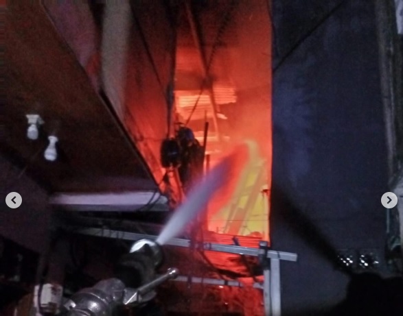 kebakaran rumah di Tambora Jakarta Barat