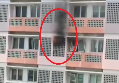 Kebakaran Apartemen Margonda Depok Siang ini, Penghuni Panik Berlarian
