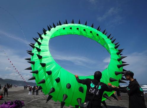 Jogja international kite festival 2023