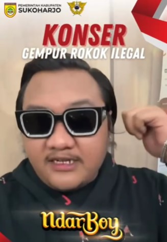 Konser Gempur Rokok Ilegal Sukoharjo 2023