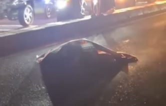 Kecelakaan di Parung Bogor Dini Hari ini, Pemotor Tewas Ditempat