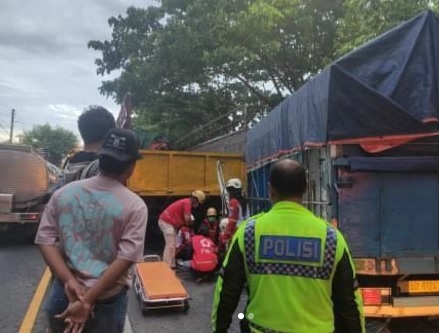 Laka di Ringroad Utara Jogja Tewaskan Kernet Truk, Begini Kronologinya