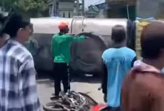 Kecelakaan Maut di Sarang Rembang Hari ini, 3 Orang Tewas Ditabrak Truk