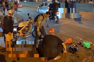 Kecelakaan di Jalan Diponegoro Semarang, 4 Pemotor Terpental dan Terkapar