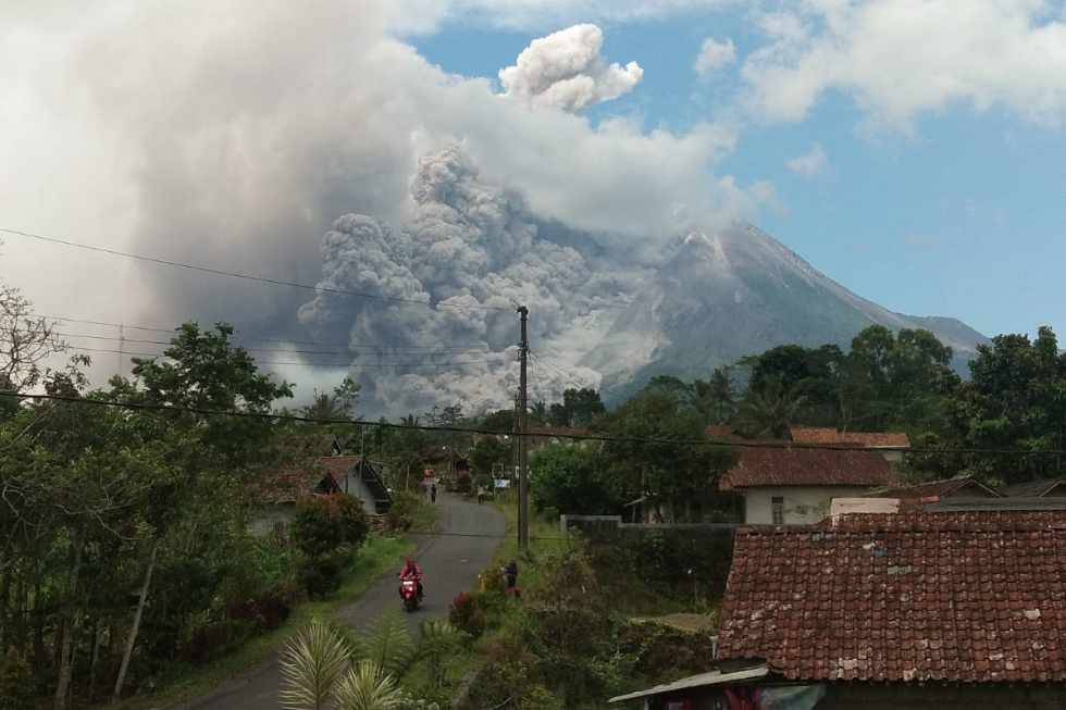 Erupsi Gunung Merapi hari ini
