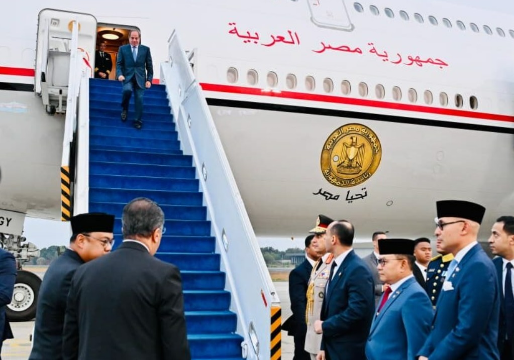 Presiden Mesir El-Sisi Tiba di Jakarta, Besok Bertemu Prabowo