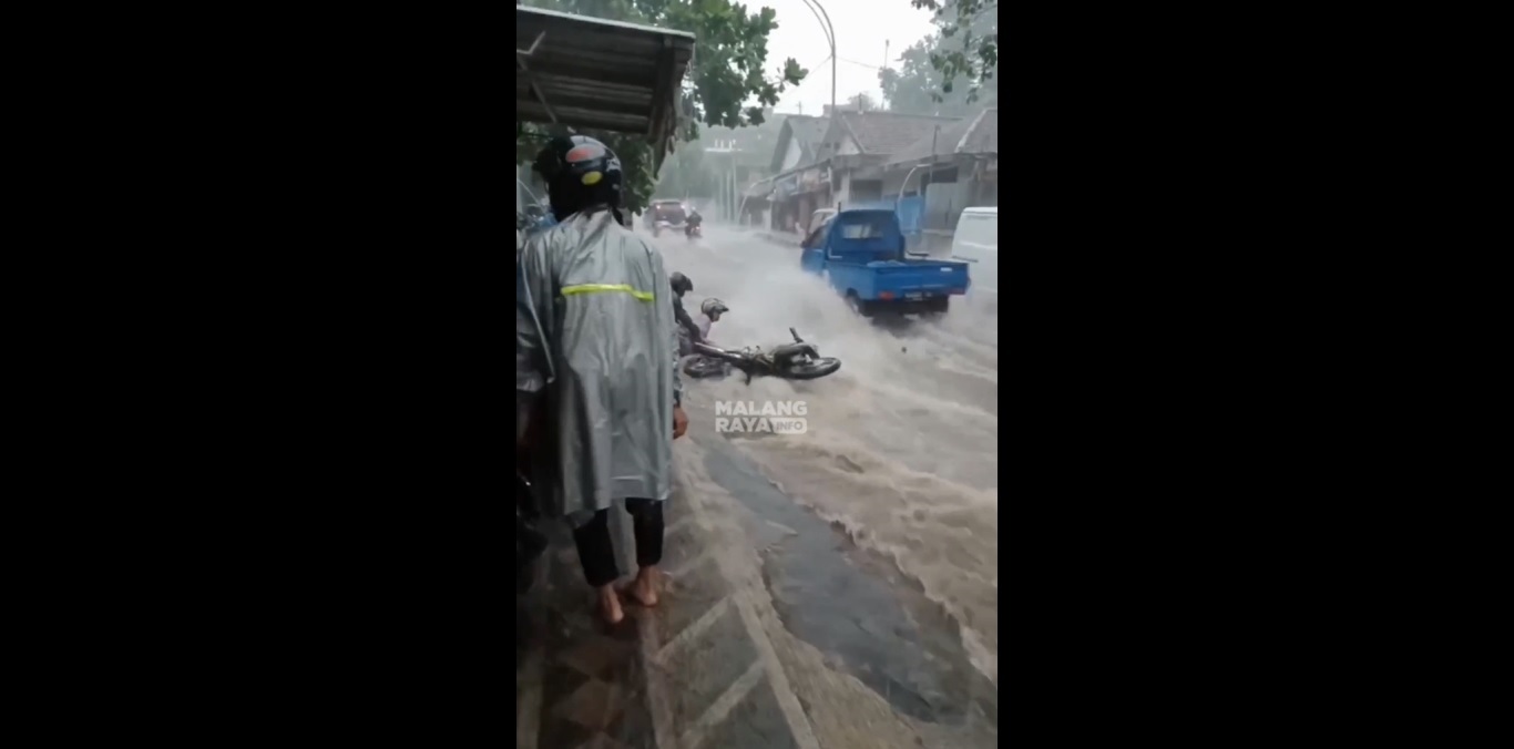 Banjir di Malang hari ini