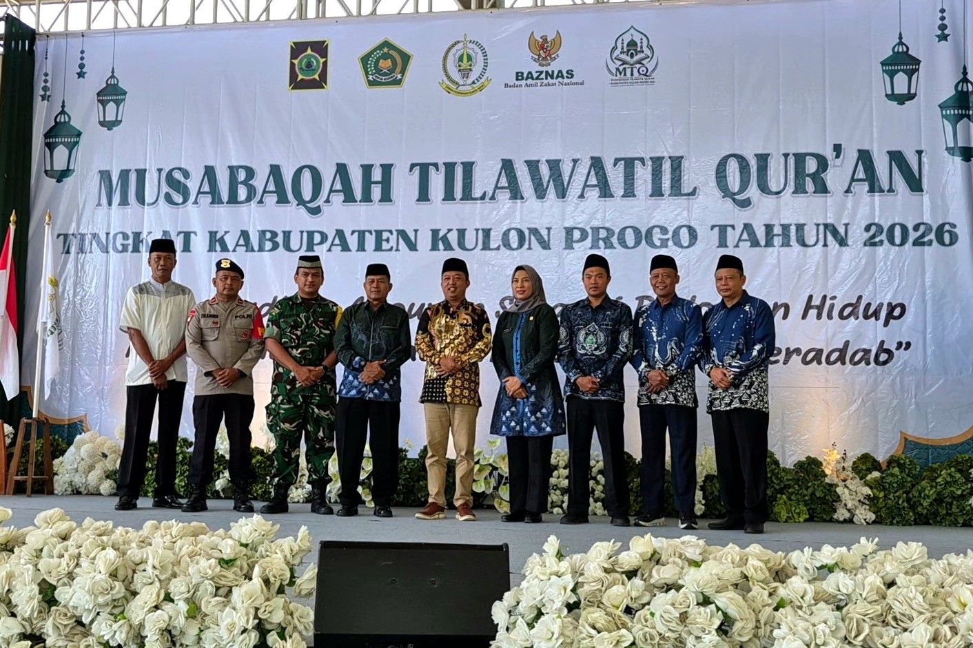MTQ Kulon Progo 2026 Resmi Dibuka, Wabup: Al-Qur'an Harus Menjadi Pedoman Hidup